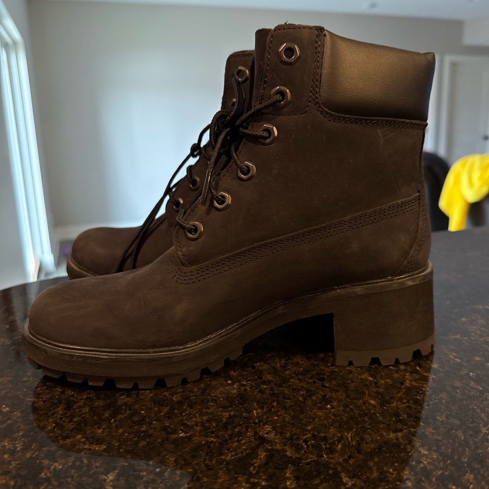 Timberland Women's Black‎ Combat Boots